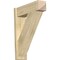 Ekena Millwork Traditional Arts & Crafts Rough Sawn Outlooker, Douglas Fir, 8"W x 28"D x 34"H OUT08X28X34TRA03RDF - alternate 1